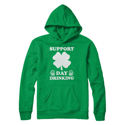 Support Day Drinking Beer Drinking St Patrick's Day T-Shirt & Hoodie | Teecentury.com