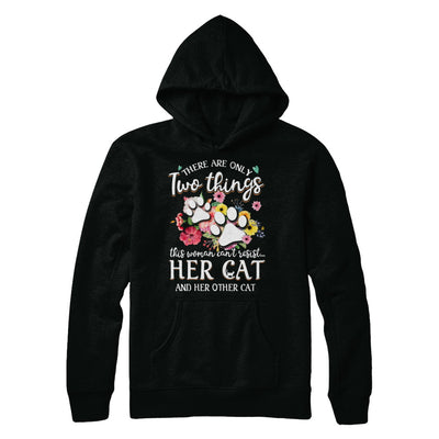 This Woman Can't Resist Her Cat And Her Other Cat T-Shirt & Hoodie | Teecentury.com