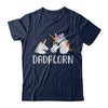 Dadacorn Unicorn Dad And Baby Fathers Day T-Shirt & Hoodie | Teecentury.com