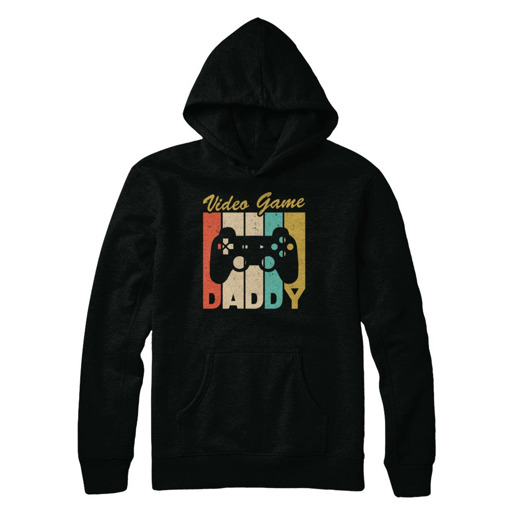Retro Vintage Daddy Video Games Gaming Dad Fathers Day Gift T-Shirt & Hoodie | Teecentury.com