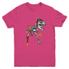 Dinosaurs T-Rex Skeleton Pirate Halloween Saurus For Kids Youth Youth Shirt | Teecentury.com
