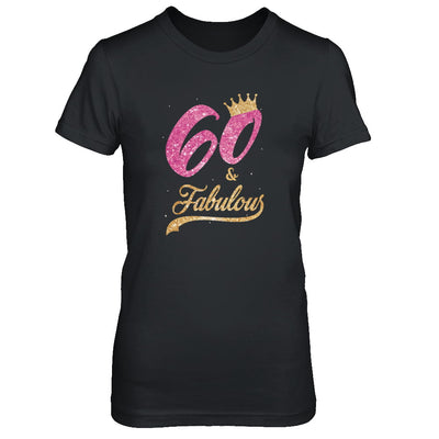 60 And Fabulous 1962 60th Birthday Gift T-Shirt & Tank Top | Teecentury.com