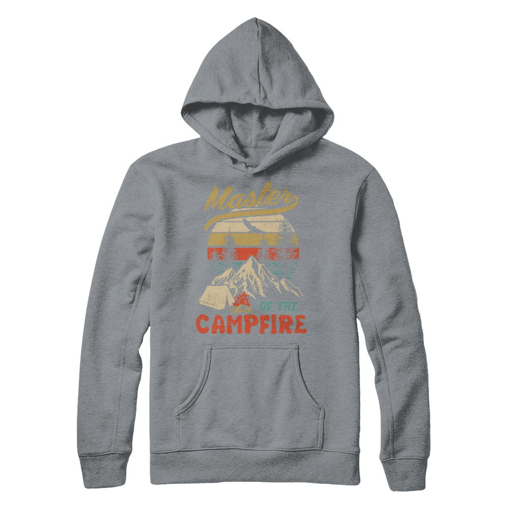 Camping Master Of The Campfire Fathers Mothers Day Gift T-Shirt & Hoodie | Teecentury.com