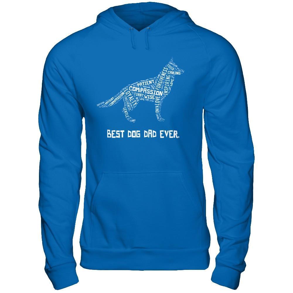 Best Dog Dad Ever German Shepherd Lovers T-Shirt & Hoodie | Teecentury.com