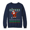 Dabbing Santa Golf Ugly Sweater Christmas T-Shirt & Sweatshirt | Teecentury.com