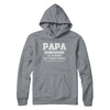 Papa Like A Grandpa Only Cooler Fathers Day Gift T-Shirt & Hoodie | Teecentury.com