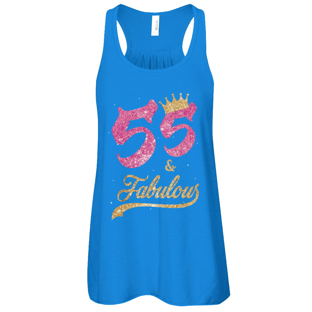 55 And Fabulous 1967 55th Birthday Gift T-Shirt & Tank Top | Teecentury.com