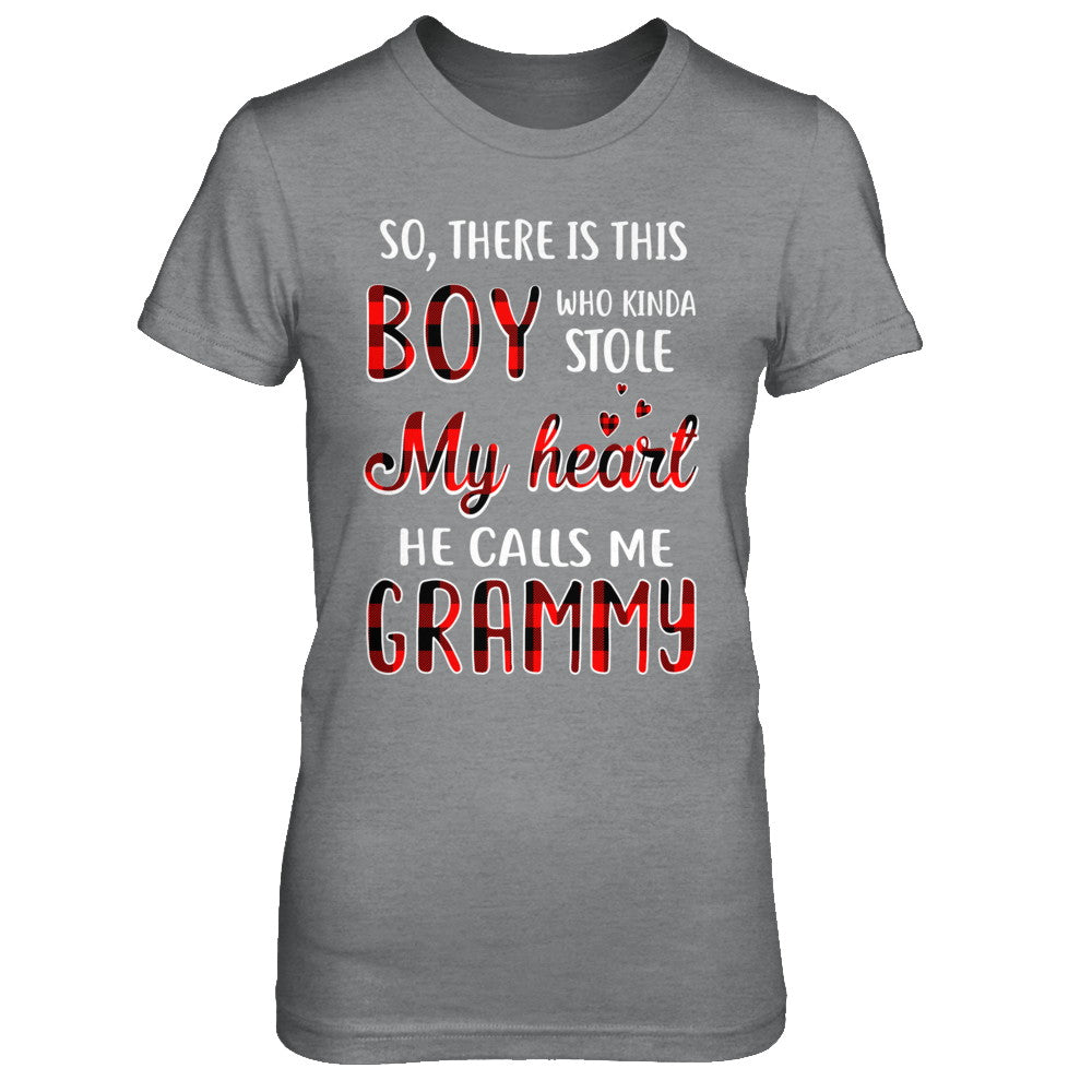 This Boy Who Kinda Stole My Heart He Calls Me Grammy T-Shirt & Hoodie | Teecentury.com