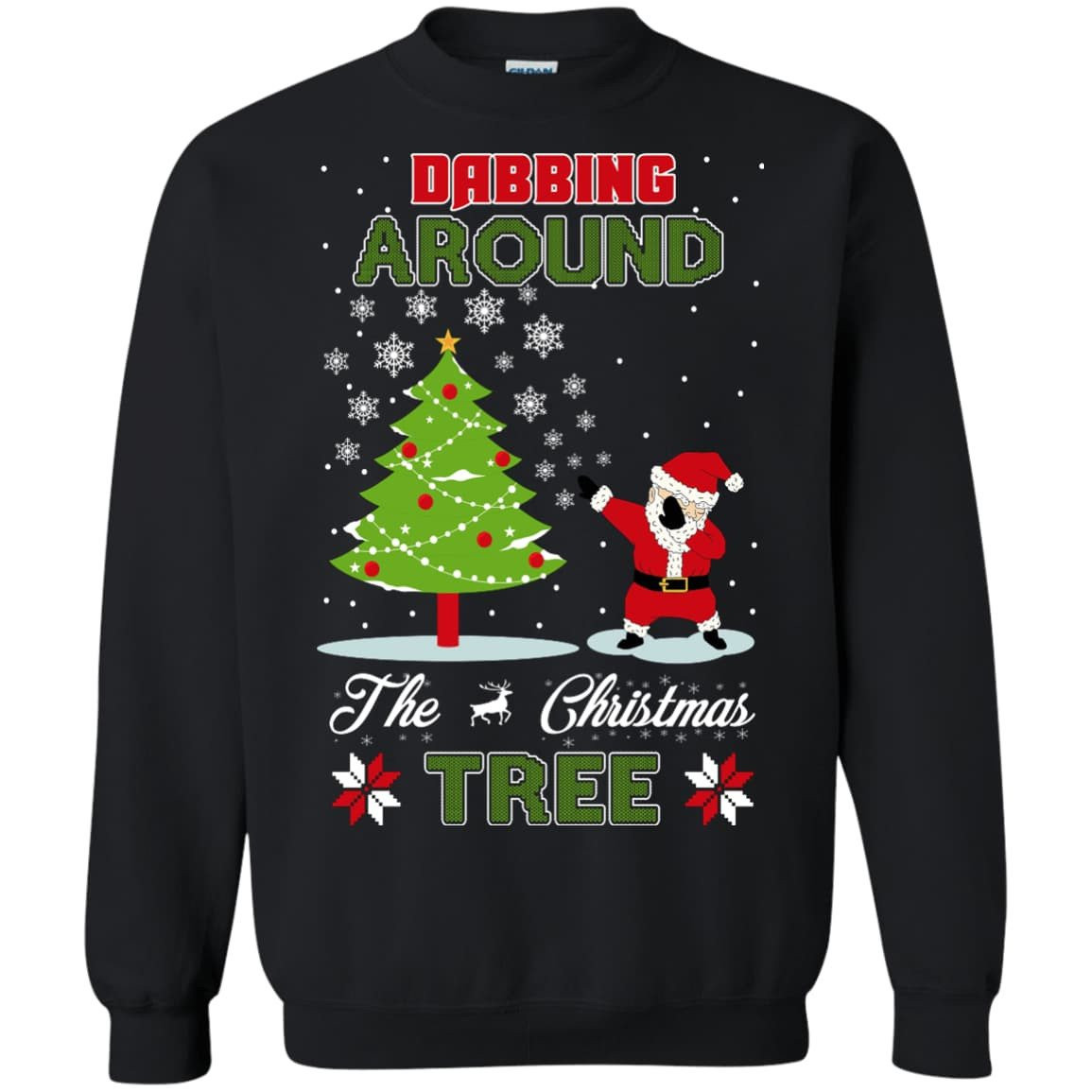 Dabbing Around The Christmas Tree T-Shirt & Hoodie | Teecentury.com