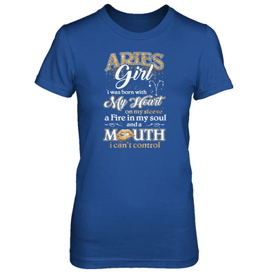 I'm An Aries Girl Lipstick March April Funny Zodiac Birthday T-Shirt & Tank Top | Teecentury.com