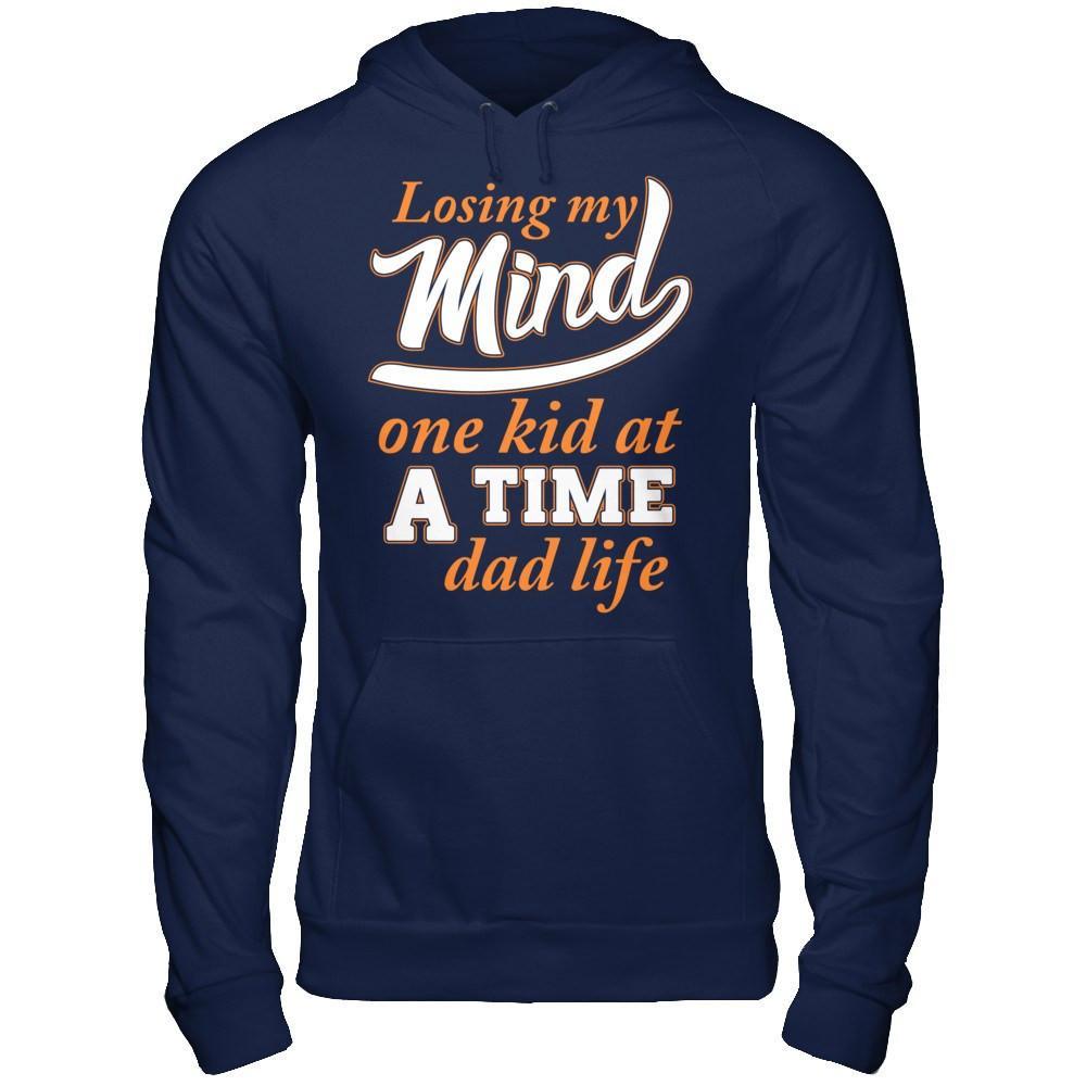 Losing My Mind One Kid At A Time Dad Life T-Shirt & Hoodie | Teecentury.com