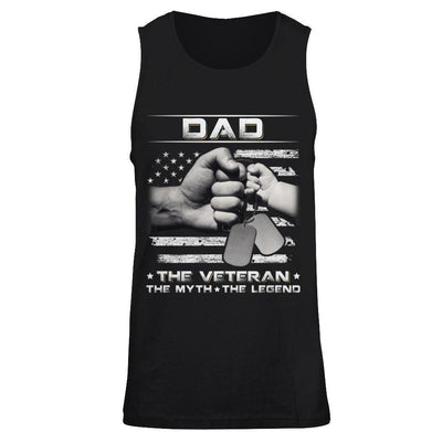 Dad The Veteran The Myth The Legend T-Shirt & Hoodie | Teecentury.com