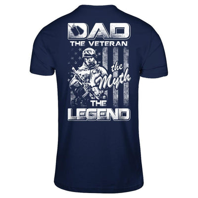 Dad The Veteran The Myth The Legend T-Shirt & Hoodie | Teecentury.com