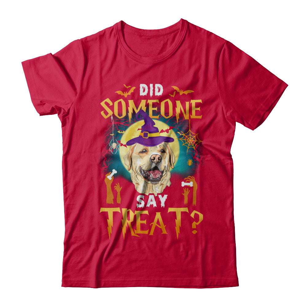 Did Someone Say Treat Labrador Halloween Costume T-Shirt & Hoodie | Teecentury.com