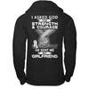 I Asked God For Strength And Courage He Sent Me My Girlfriend T-Shirt & Hoodie | Teecentury.com