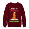 This Is My Christmas Pajama Xmas Snowman Basketball T-Shirt & Sweatshirt | Teecentury.com