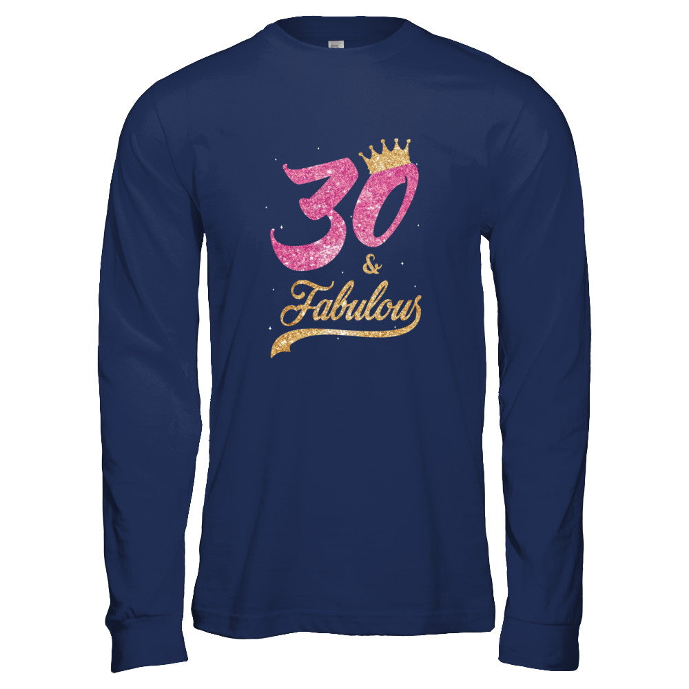 30 And Fabulous 1992 30th Birthday Gift T-Shirt & Tank Top | Teecentury.com