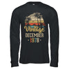 Retro Classic Vintage December 1978 44th Birthday Gift T-Shirt & Hoodie | Teecentury.com