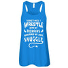 Sometimes I Wrestle With My Demons Sometimes We Just Snuggle T-Shirt & Tank Top | Teecentury.com