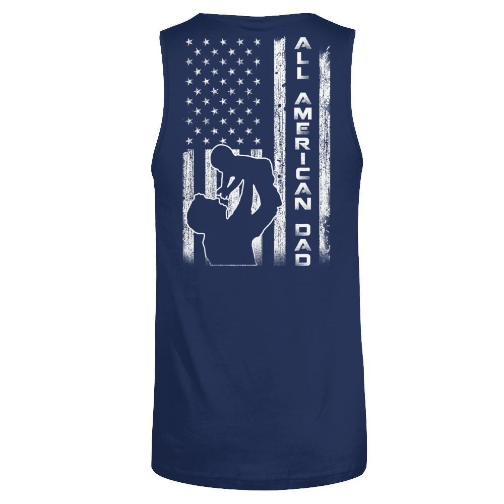 All American Dad Flag T-Shirt & Hoodie | Teecentury.com