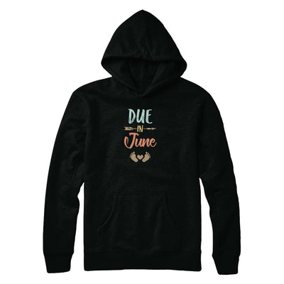 Due Date June 2022 Announcement Mommy Bump Pregnancy T-Shirt & Tank Top | Teecentury.com