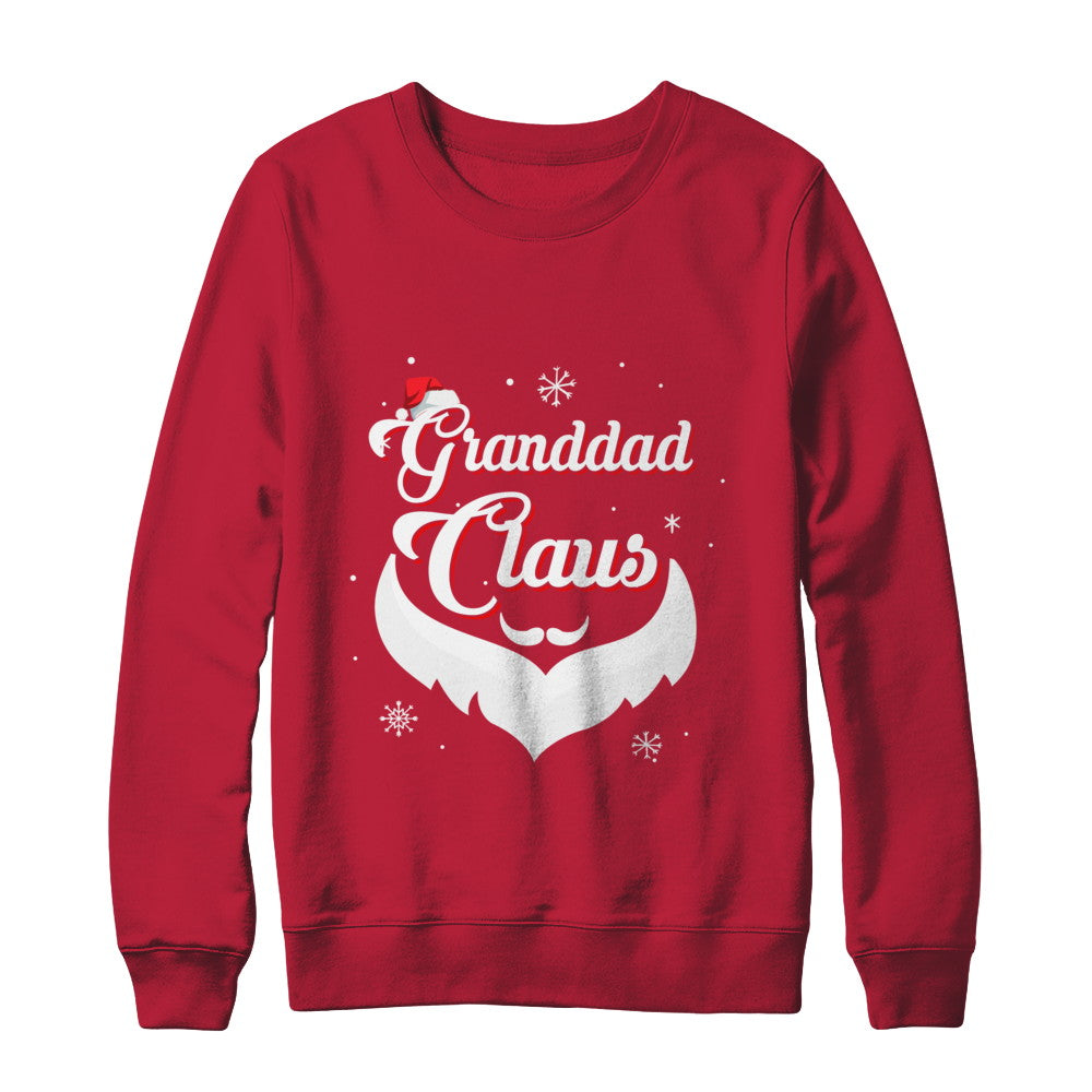 Santa Beard Matching Christmas Pajamas Granddad Claus T-Shirt & Sweatshirt | Teecentury.com