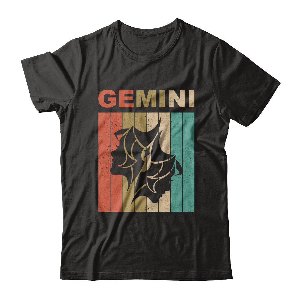 Vintage Gemini Zodiac May June Birthday Gift T-Shirt & Hoodie | Teecentury.com