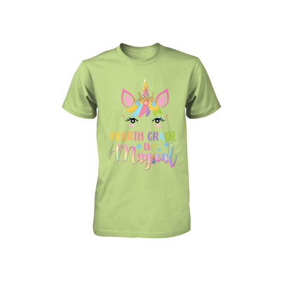 Fourth Grade is magical Unicorn Back to School 4th Grade Youth Youth Shirt | Teecentury.com