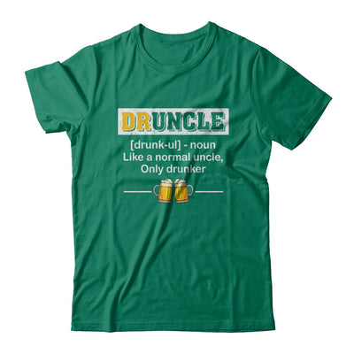 Druncle Like An Uncle Funny Beer Uncle Gifts T-Shirt & Hoodie | Teecentury.com