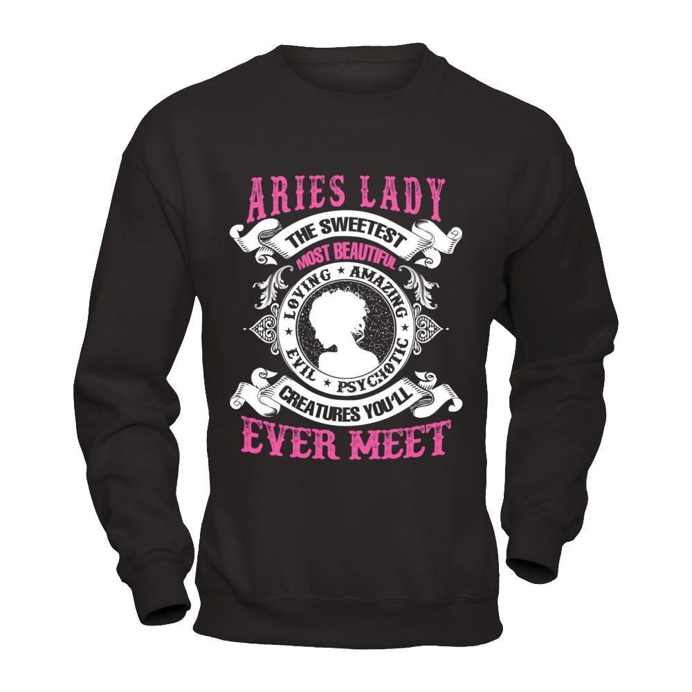 Aries Lady The Sweetest Most Beautiful Love Amazing T-Shirt & Hoodie | Teecentury.com