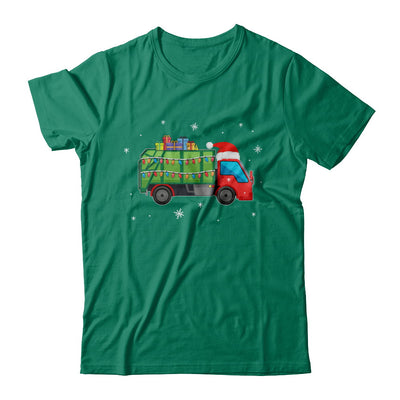 Garbage Truck Santa Hat Christmas Gifts T-Shirt & Sweatshirt | Teecentury.com