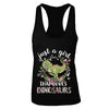 Saurus Just A Girl That Loves Dinosaurs T-Rex Gift T-Shirt & Tank Top | Teecentury.com
