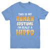 This Is My Human Costume Hippo Halloween Youth Youth Shirt | Teecentury.com