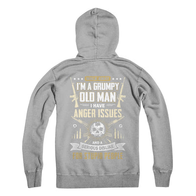 Walk Away I Am Grumpy Old Man I Have Anger Issues T-Shirt & Hoodie | Teecentury.com