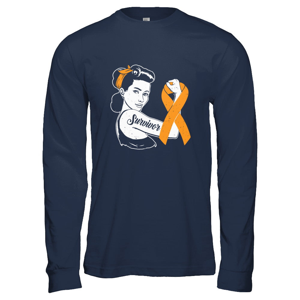 We Can Cure It Multiple Sclerosis Orange Awareness Survivor T-Shirt & Hoodie | Teecentury.com