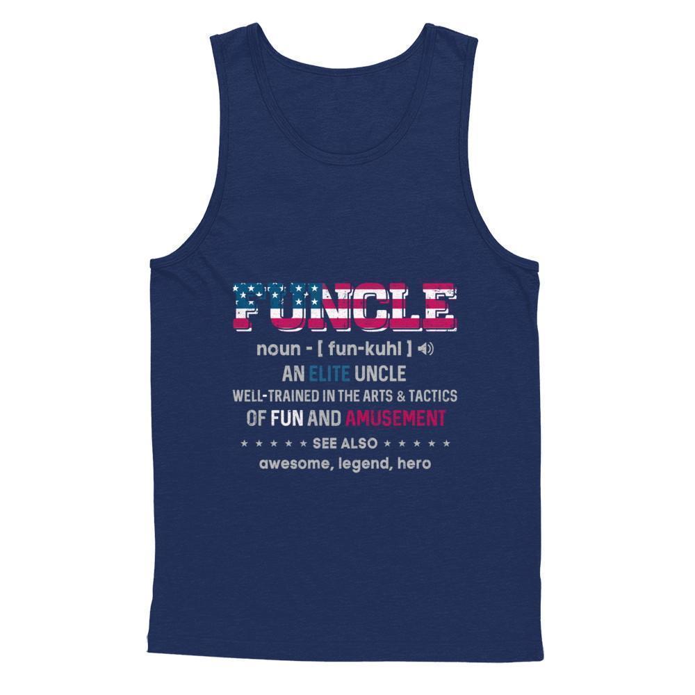 Veteran Funcle Fun Uncle Definition Military T-Shirt & Hoodie | Teecentury.com