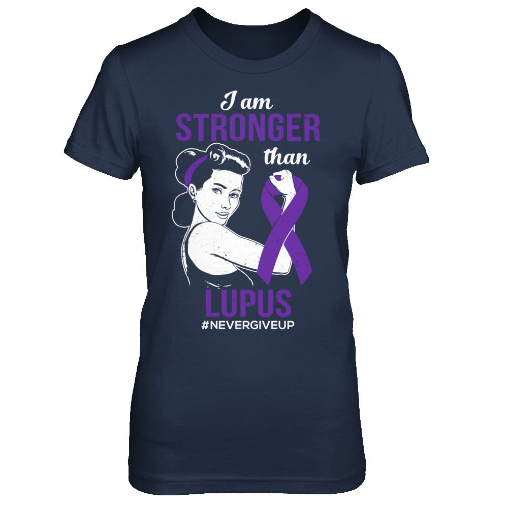 I Am Stronger Than Lupus Awareness Support T-Shirt & Hoodie | Teecentury.com