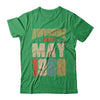Vintage Retro Awesome Since May 1968 54th Birthday T-Shirt & Hoodie | Teecentury.com