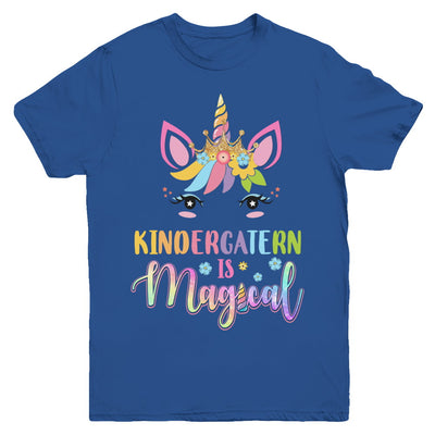Kindergarten Grade Is Magical Unicorn Back To School Youth Youth Shirt | Teecentury.com