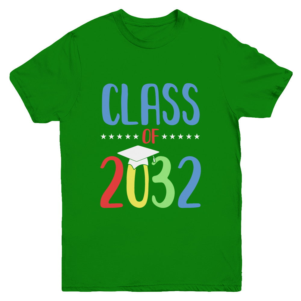 Grow With Me First Day Of School Class Of 2032 Youth Youth Shirt | Teecentury.com