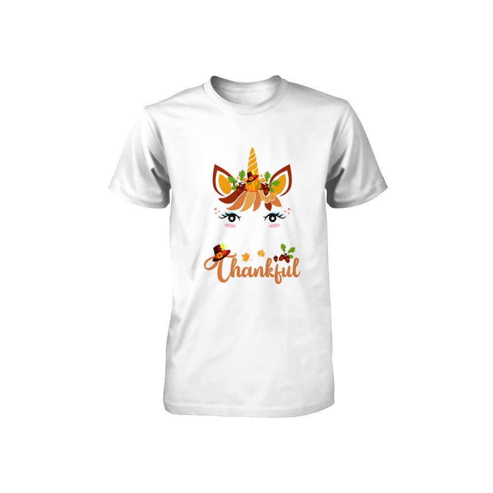 Thanksgiving Unicorn Pumpkin For Kids Youth Youth Shirt | Teecentury.com
