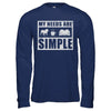 My Needs Are Simple Book Dog Pug Pitbull Coffee T-Shirt & Hoodie | Teecentury.com