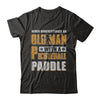 Never Underestimate Old Man With Pickleball Paddle T-Shirt & Hoodie | Teecentury.com