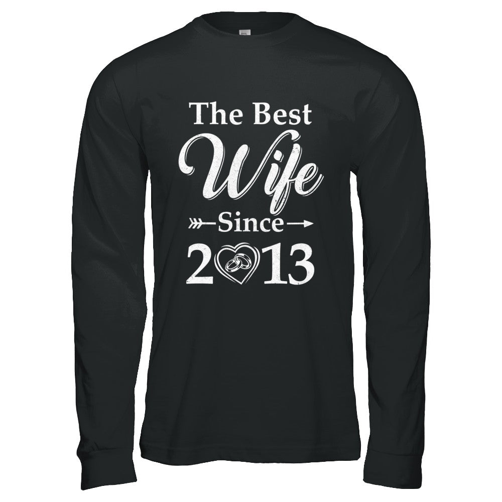 9th Married Together Anniversary Since 2013 Husband Wife T-Shirt & Hoodie | Teecentury.com