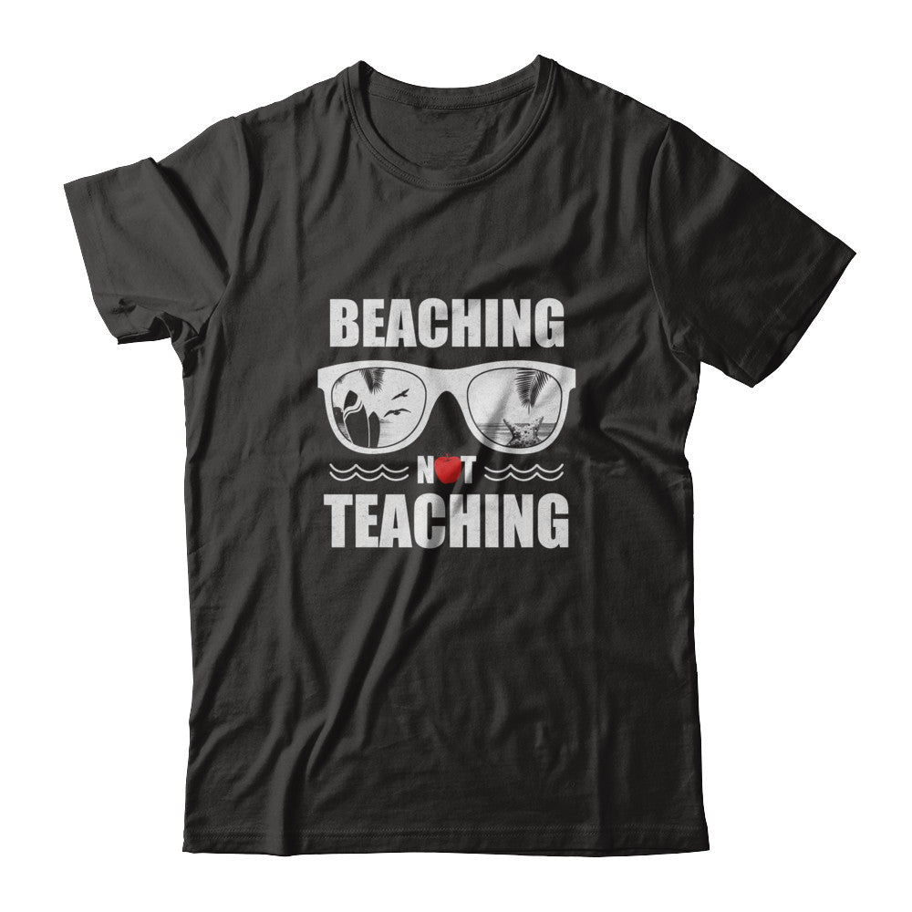 Beaching Not Teaching Funny Teacher Summer T-Shirt & Tank Top | Teecentury.com