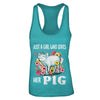 Just A Girl Who Loves Her Pig T-Shirt & Tank Top | Teecentury.com