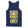 Black Kings Are Born In July Birthday T-Shirt & Hoodie | Teecentury.com