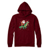 Christmas Santa Kids Dinosaur T-Rex For Boys Kids T-Shirt & Hoodie | Teecentury.com