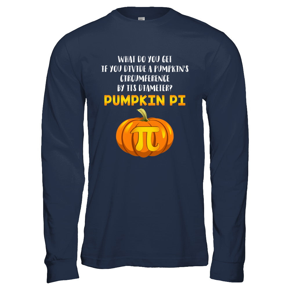 Math Teacher Funny Halloween Pumpkin Pi T-Shirt & Hoodie | Teecentury.com