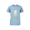 Llama Unicorn Llamacorns Born In July Birthday Gift Youth Youth Shirt | Teecentury.com